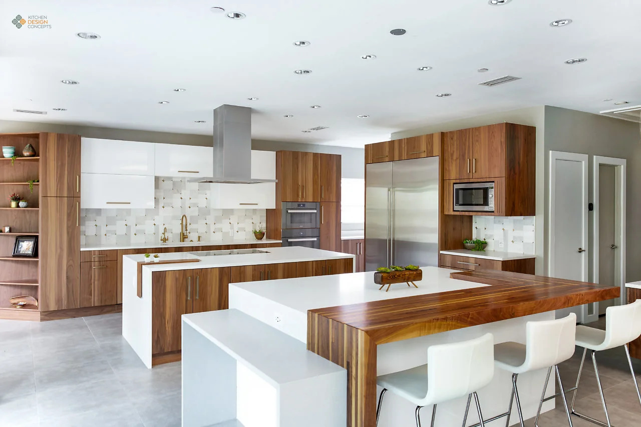 Contemporary kitchen remodel by Kitchen Concepts, in Dallas, TX